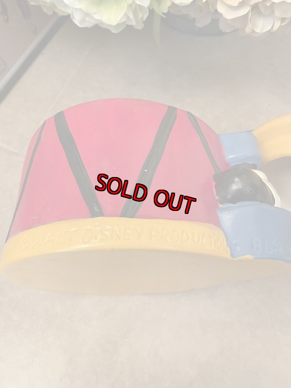 画像11: Disney Mickey Mouse With Drum California Originals Ceramic Cookie Jar  1977  / ディズニーのミッキーマウスとドラム　陶器製　クッキージャー　 (11)