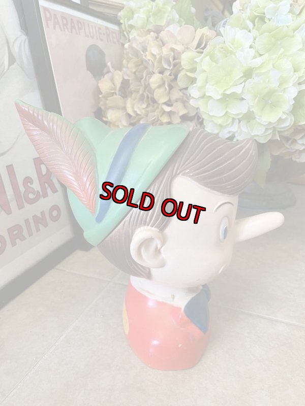 画像5: Disney Pinocchio  Vinyl Face doll  / ディズニーのピノキオ プラスチック製　フェイス　ドール (5)