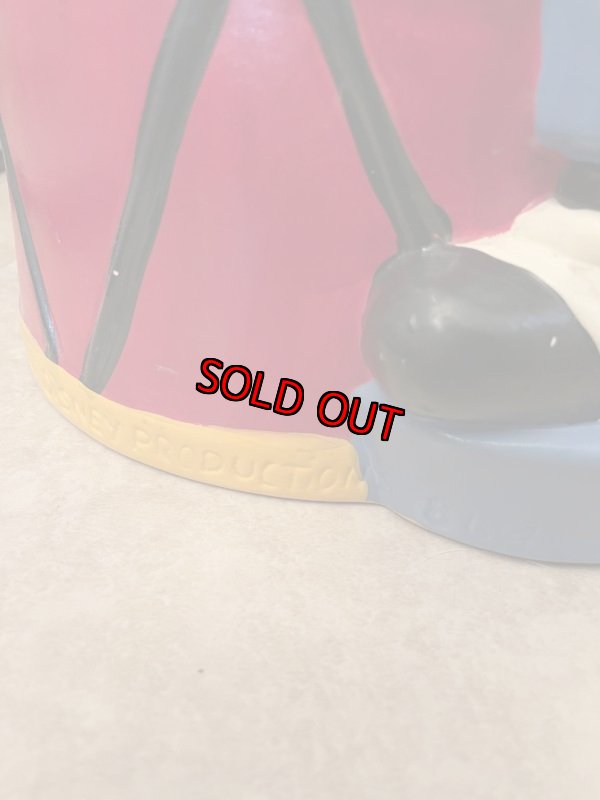 画像6: Disney Mickey Mouse With Drum California Originals Ceramic Cookie Jar  1977  / ディズニーのミッキーマウスとドラム　陶器製　クッキージャー　 (6)