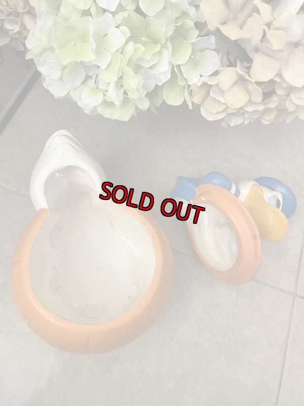 画像6: Disney Donald Duck  With Pumpkin Ceramic Cookie Jar  / ディズニーのドナルドダック　パンプキン　陶器製　クッキージャー (6)