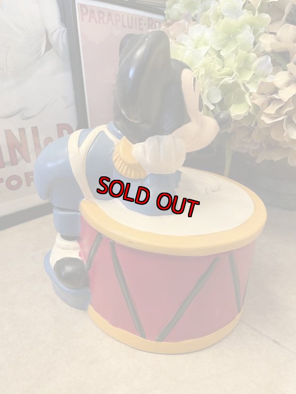 画像5: Disney Mickey Mouse With Drum California Originals Ceramic Cookie Jar  1977  / ディズニーのミッキーマウスとドラム　陶器製　クッキージャー　 (5)