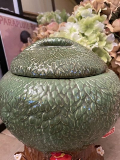 画像1: Keebler Tree House Ceramic Cookie Jar  1981 / キーブラー　ツリーハウス　陶器製　クッキージャー