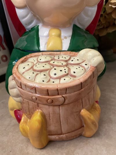 画像2: Keebler Elf Ernie  Ceramic Cookie Jar  1989 / キーブラー　エルフ　アーニー　陶器製　クッキージャー