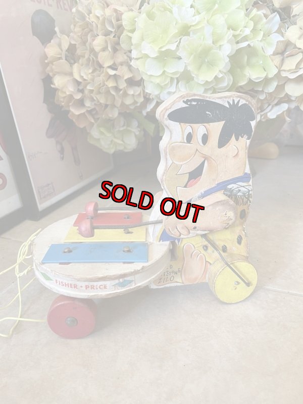 画像3: Flintstones Fred Fisher Price Wooden Doll 1962 / フリントストーンズ、フレッドの木製　フィッシャープライス　ドール (3)