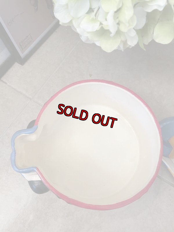 画像9: Disney Mickey Mouse With Drum California Originals Ceramic Cookie Jar  1977  / ディズニーのミッキーマウスとドラム　陶器製　クッキージャー　 (9)