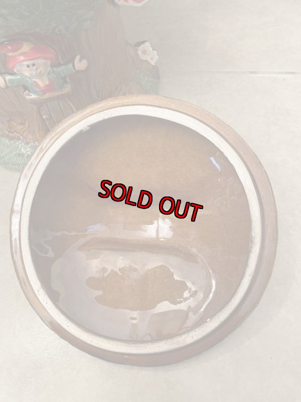 画像7: Keebler Tree House Ceramic Cookie Jar  1981 / キーブラー　ツリーハウス　陶器製　クッキージャー (7)