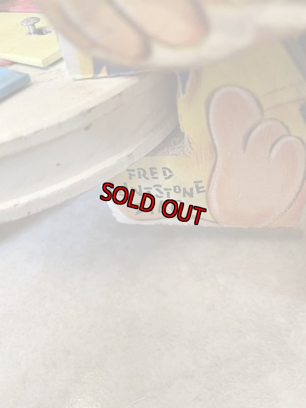 画像4: Flintstones Fred Fisher Price Wooden Doll 1962 / フリントストーンズ、フレッドの木製　フィッシャープライス　ドール (4)