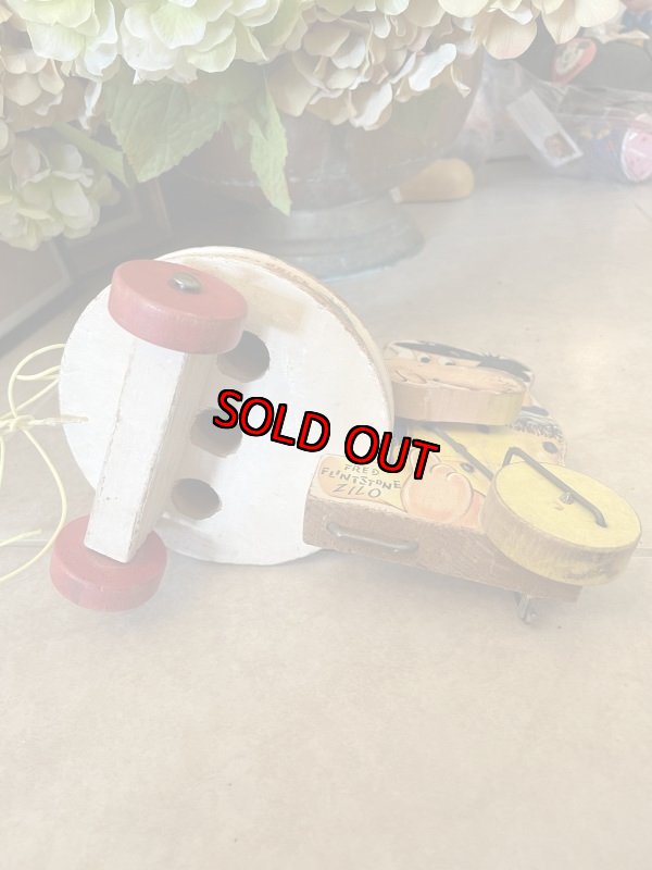 画像9: Flintstones Fred Fisher Price Wooden Doll 1962 / フリントストーンズ、フレッドの木製　フィッシャープライス　ドール (9)