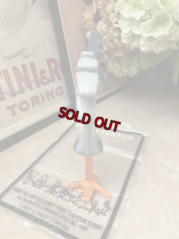 画像4:  Looney Tunes Road Runner DAKIN Figure Doll 1968 / ルーニーチューンズ 袋入り、タグ付き ロードランナー フィギュア ドール (4)