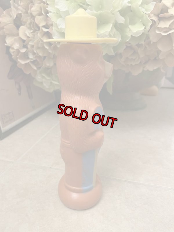 画像4: Smokey the Bear  Plastic Soaky Bottle / スモーキーベア　プラスチック製　ソーキーボトル (4)