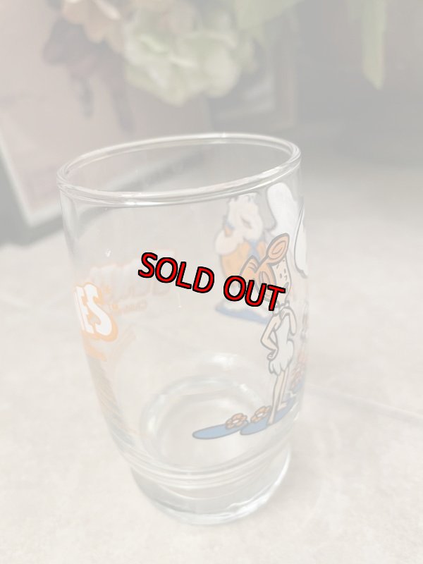 画像3: Hanna Barbera Flintstones  Kids  Vitamins Glass  1985   /  フリントストーン、子供用ビタミン　グラス　(J) (3)