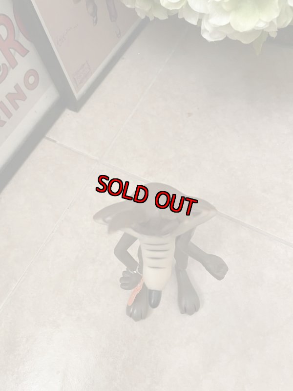 画像6:  Looney Tunes Wile E Coyote DAKIN Figure Doll 1968 / ルーニーチューンズ　タグ付き　ワイリーコヨーテ　フィギュア　ドール (6)