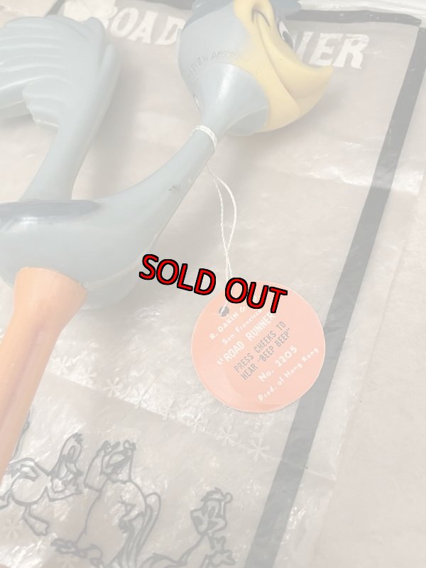 画像8:  Looney Tunes Road Runner DAKIN Figure Doll 1968 / ルーニーチューンズ 袋入り、タグ付き ロードランナー フィギュア ドール (8)