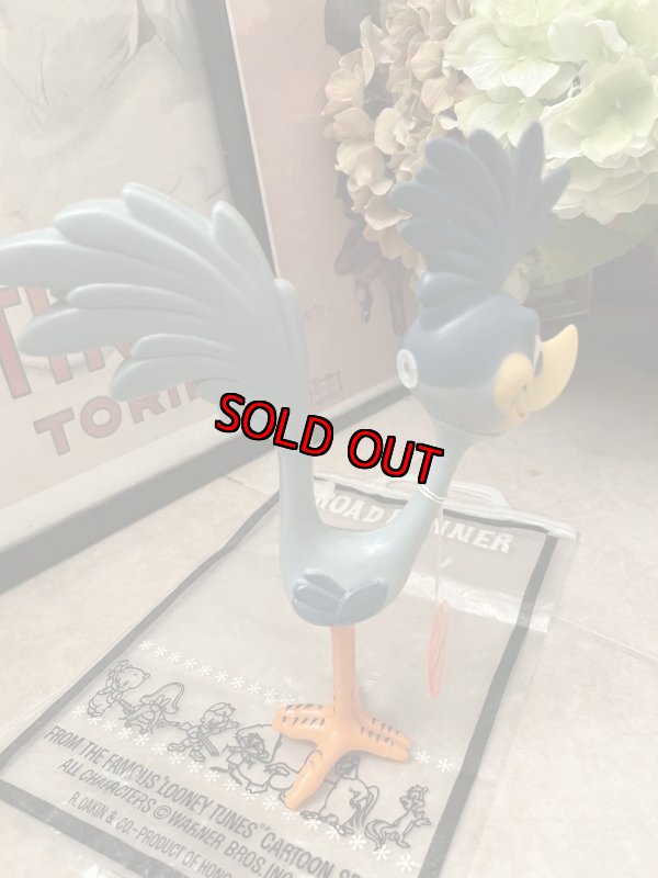 画像5:  Looney Tunes Road Runner DAKIN Figure Doll 1968 / ルーニーチューンズ 袋入り、タグ付き ロードランナー フィギュア ドール (5)