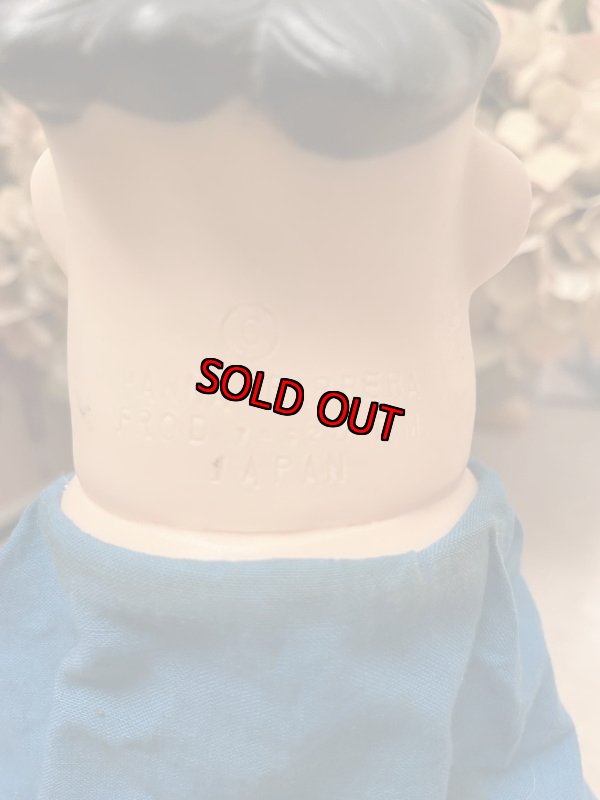 画像6: Hanna Barbera flintstones Fred Face Rubber Hand Puppet Fabric 60’s / ハンナバーベラ　フリントストーン　フレッド　フェイスラバー　パペット　布 (6)