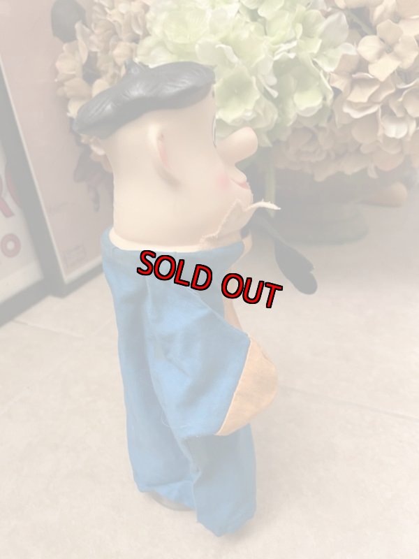 画像4: Hanna Barbera flintstones Fred Face Rubber Hand Puppet Fabric 60’s / ハンナバーベラ　フリントストーン　フレッド　フェイスラバー　パペット　布 (4)