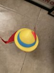 画像6: Disney Pinocchio Yellow Hat  Rubber Face hand puppet / ディズニー　ピノキオ　ラバーフェイス　ハンドパペット　 (6)