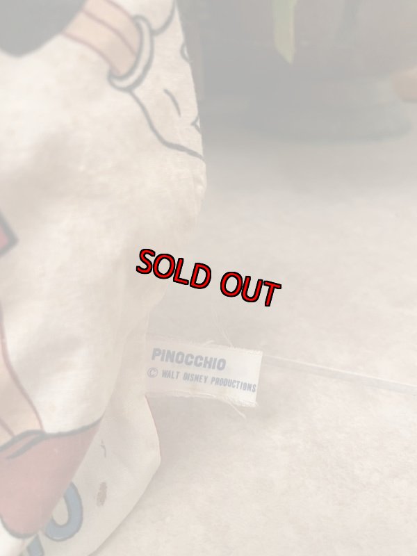 画像5: Disney Pinocchio Yellow Hat  Rubber Face hand puppet / ディズニー　ピノキオ　ラバーフェイス　ハンドパペット　 (5)