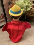 画像3: Disney Pinocchio Yellow Hat  Rubber Face hand puppet / ディズニー　ピノキオ　ラバーフェイス　ハンドパペット　 (3)