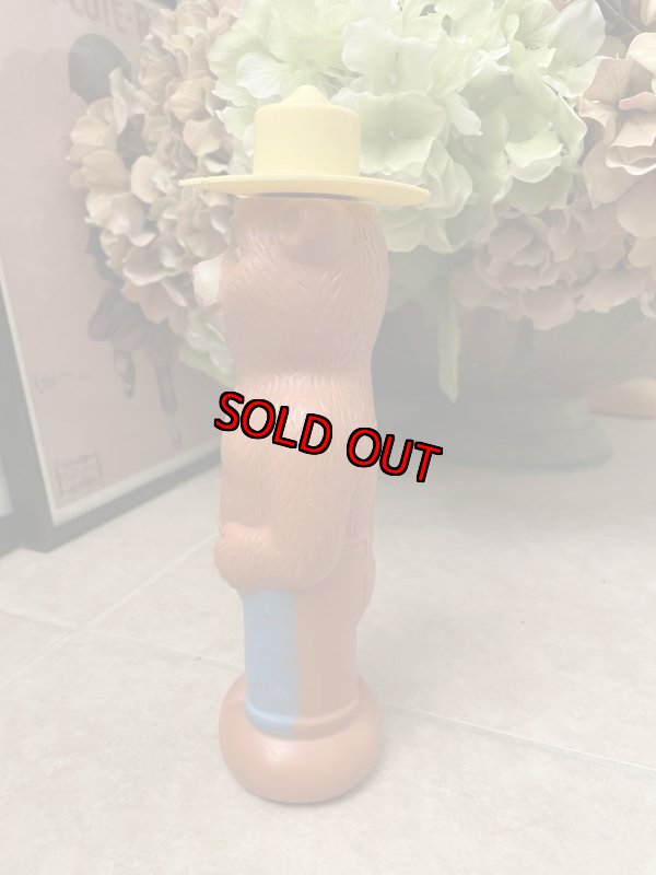 画像2: Smokey the Bear  Plastic Soaky Bottle / スモーキーベア　プラスチック製　ソーキーボトル (2)