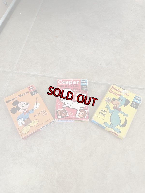 画像6: Mickey Mouse Card Game / ディズニー、ミッキーマウス　箱入りカードゲーム　60-70年代 (6)