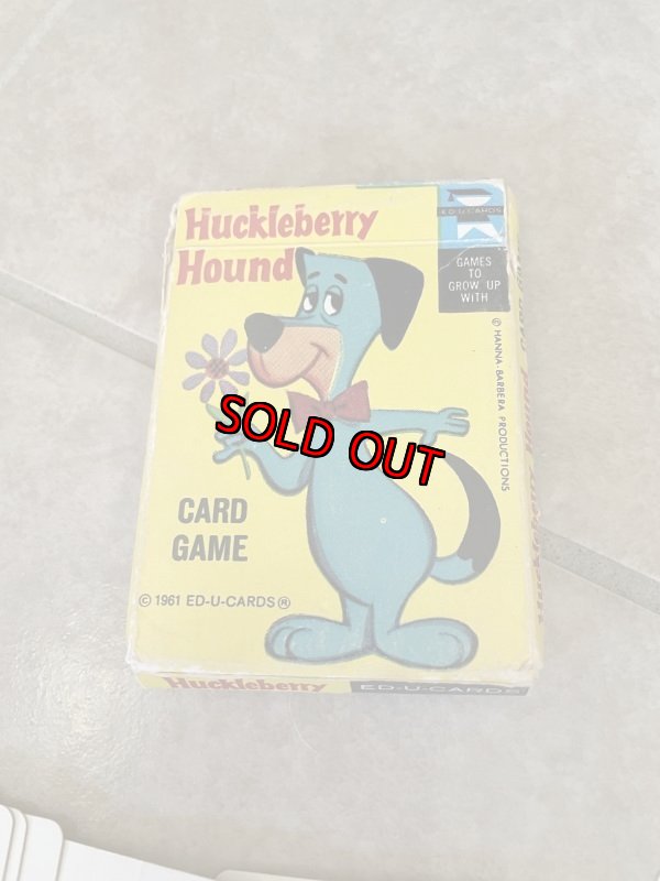画像2:  Hucklebrry Houned Card Game / ハックルベリーハウンド カードゲーム 60年代 (2)