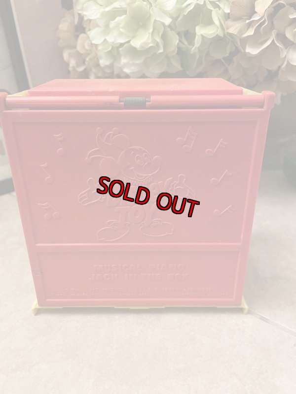 画像8: Disney Mickey Mouse Piano jack in the box / ディズニーのミッキーマウス　ピアノ型ジャックインザボックス　びっくり箱 (8)