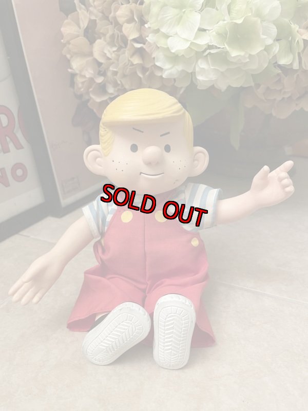 画像1: Dennis the Menace Rubber  doll   / わんぱくデニス　ラバードール　 (1)