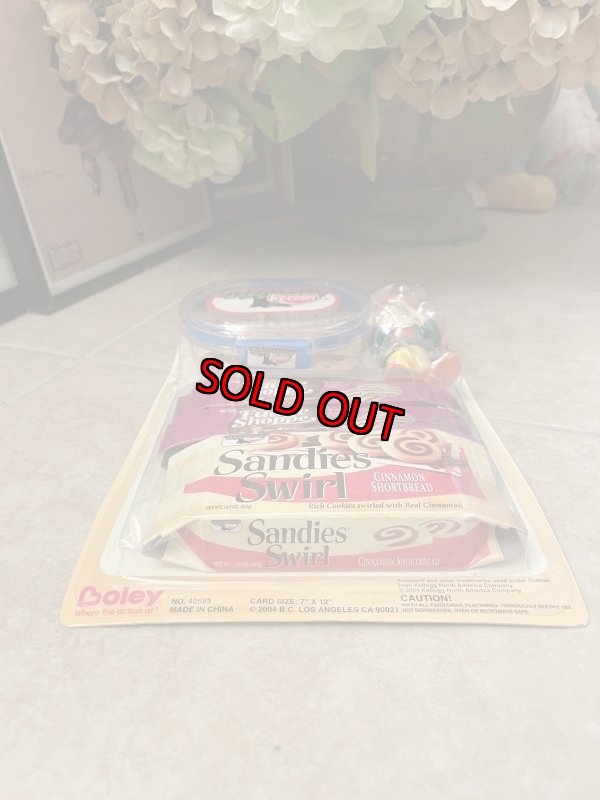 画像7:  Keebler Cookies  Play Food Sandies Swirl Set  Boley 2004 / キーブラー ブリスター入りプレイフードセット サンディズ (7)