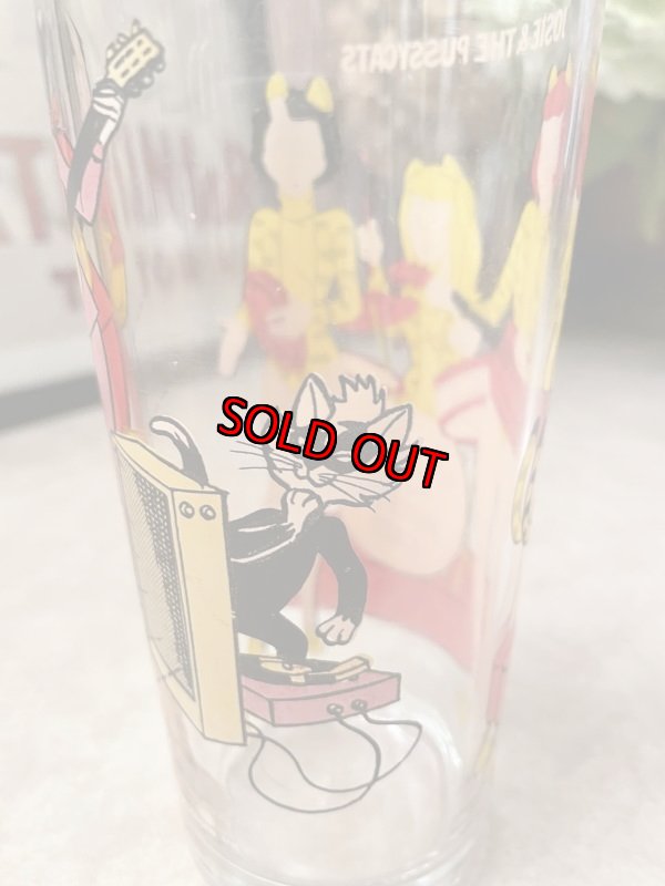 画像4: Hanna Barbera  Josie & the pussycats band Pepsi Glass 1977  / レア！！ プッシーキャット　ペプシ　グラス (4)