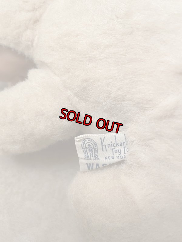 画像7: Yogi Bear Knickerbocker Rubber Face White  Boo Boo Doll 1959  / ヨギベア ニッカーボッカー ラバーフェイス ブーブー ぬいぐるみ  (7)