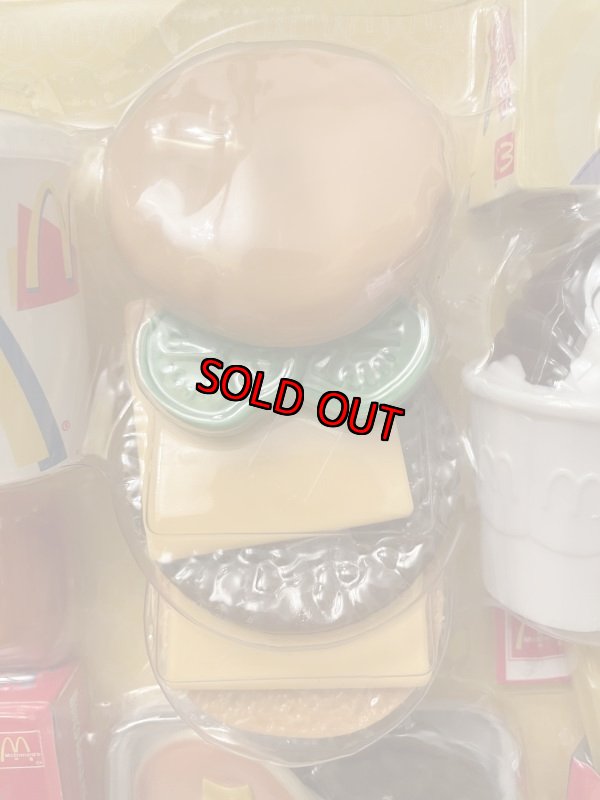 画像4: McDonald’s kids play food set 2001 / マクドナルドのプレイフードセット　箱無し (4)