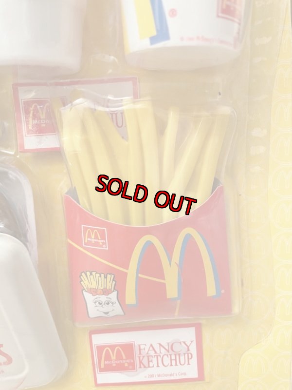画像2: McDonald’s kids play food set 2001 / マクドナルドのプレイフードセット　箱無し (2)