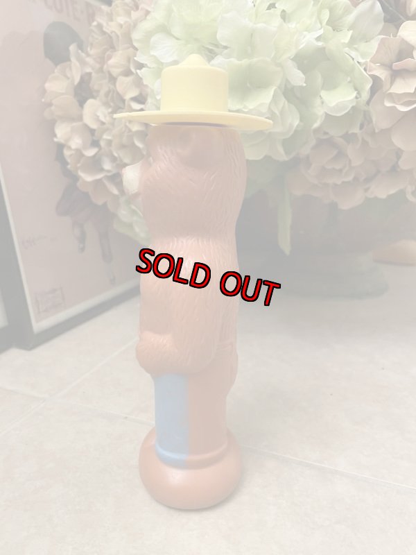 画像2: Smokey the Bear bubble bath Bottle / スモーキーベア、　バブルバスボトル1960年代 (2)