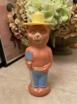 画像1: Smokey the Bear bubble bath Bottle / スモーキーベア、　バブルバスボトル1960年代 (1)