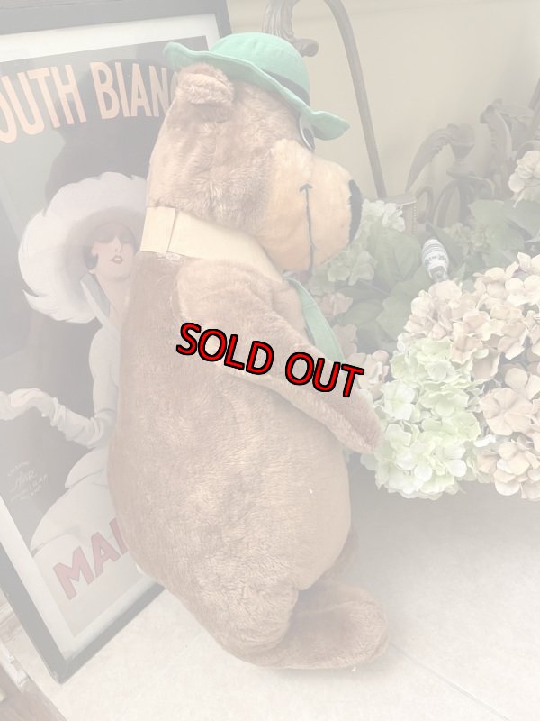 画像4:  1980 (L) / ヨギベア 83cm マイティスター 大きい83cmぬいぐるみ 1980年 (4)