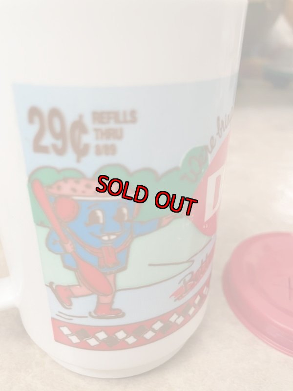 画像6: Dairy Queen plastic Blizzard super bowl cup with Lid / ディリークィーン プラスチック製 ブリザード　スーパーボール カップ (6)