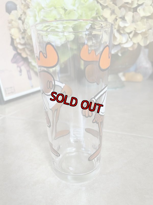 画像2: Bullwinkle Pepsi Collector Series Glass / ロッキー＆ブルウィンクル　ペプシ　グラス (2)