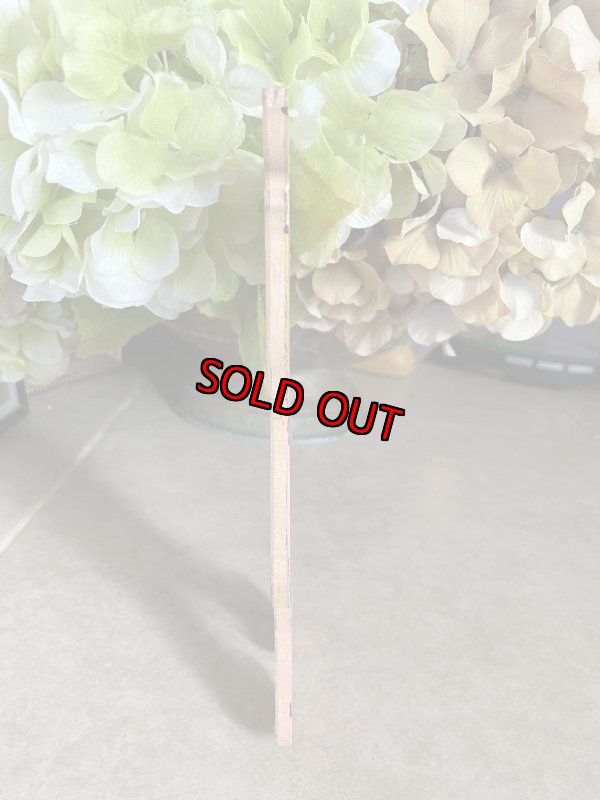 画像4: Flintstones Pebbles wooden wall Deco   / フリントストーン　ペブルス　木製　壁掛け　ハンドメイド (4)