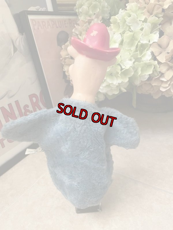 画像3: Hanna Barbera Quick Draw McGraw knickerbocker Hand Puppet  1960 / ハンナバーベラ 早撃ちマック ニッカーボッカー社 ハンドパペット (3)