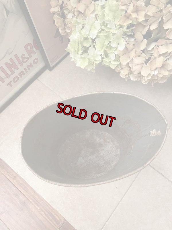 画像9: Hanna Barbera Hucklebrry Houned Yogi Bear Tin Trash Can / ハックルベリーハウンド　ヨギベア のアルミ製、メタル製のゴミ箱、トラッシュカン (9)