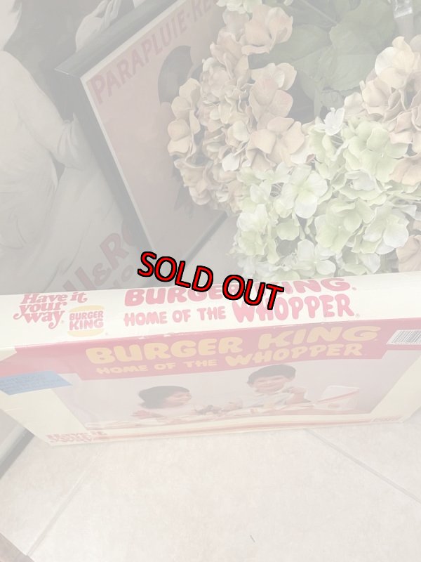 画像4: Burger King play food set with box 1987 / バーガーキングの箱入りプレイフードセット (4)