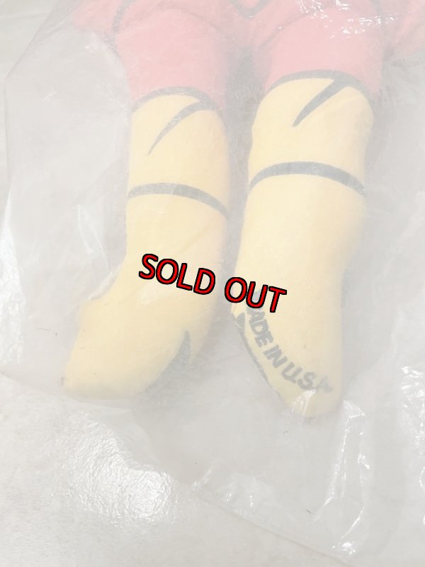 画像8: Burger King Pillow Doll with Bag / バーガーキングの袋入りピロードール 70年代　 (8)