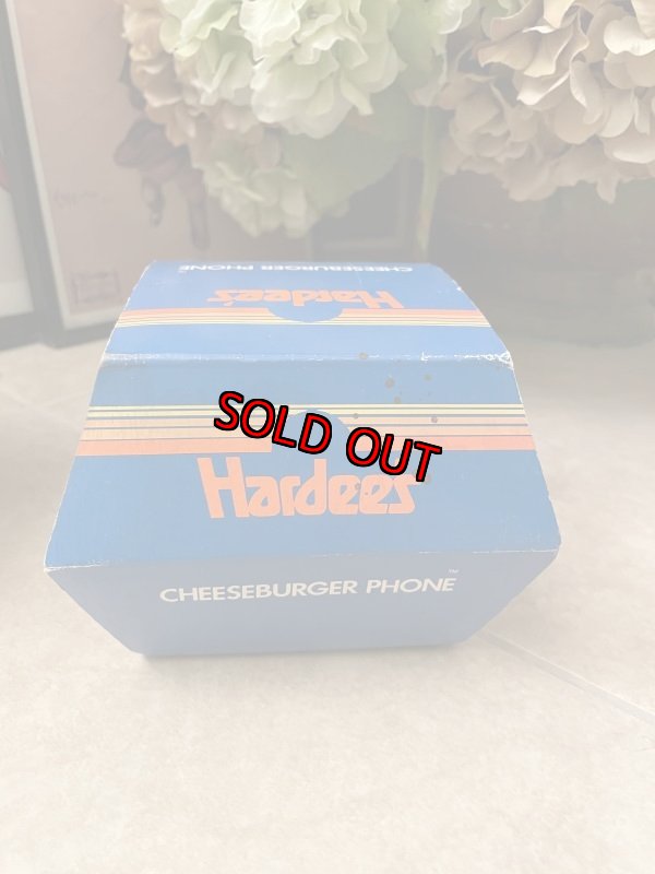 画像2: Hardee’s Carl’s Jr. hamburger phone with box 1988 / ハーディーズ(カールスジュニア)、箱入りハンバーガー型電話機 (2)
