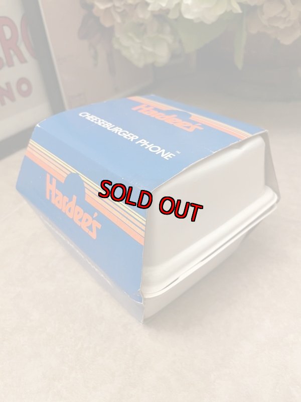 画像9: Hardee’s Carl’s Jr. hamburger phone with box 1988 / ハーディーズ(カールスジュニア)、箱入りハンバーガー型電話機 (9)