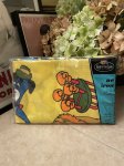 画像3: Hanna Barbera Huckleberry Hound Box  Sheet Yellow dead stock　/ ハンナバーベラ　レア！未開封！！　袋入りハックルベリーハウンド　ボックスシーツ (3)