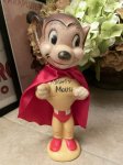 画像1: Mighty Mouse Rubber Doll with Cape 50-60‘s  / マイティマウス　ラバードール　 (1)