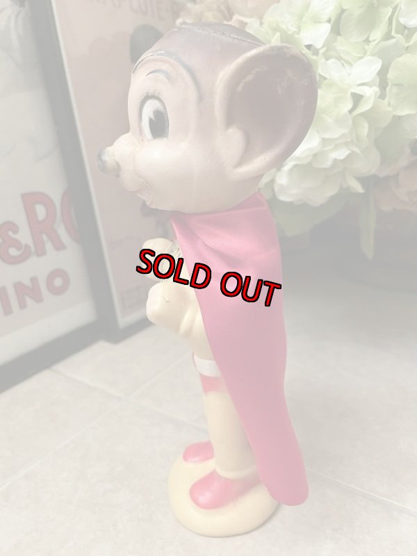 画像2: Mighty Mouse Rubber Doll with Cape 50-60‘s  / マイティマウス ラバードール  (2)