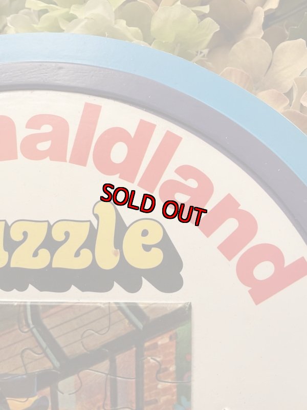 画像3: McDonald’s McDonaldland  puzzle sign (A) / マクドナルドのマクドナルドランド　パズル　サイン、看板 (3)