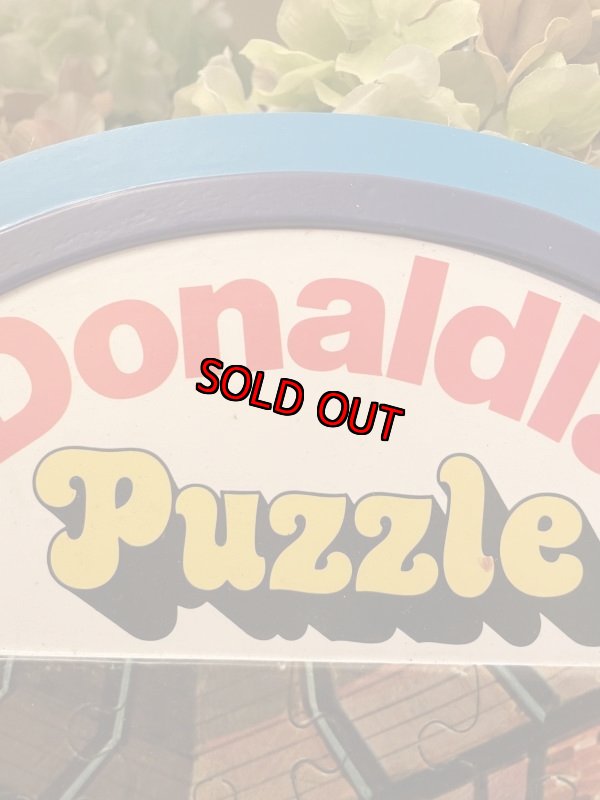 画像4: McDonald’s McDonaldland  puzzle sign (A) / マクドナルドのマクドナルドランド　パズル　サイン、看板 (4)